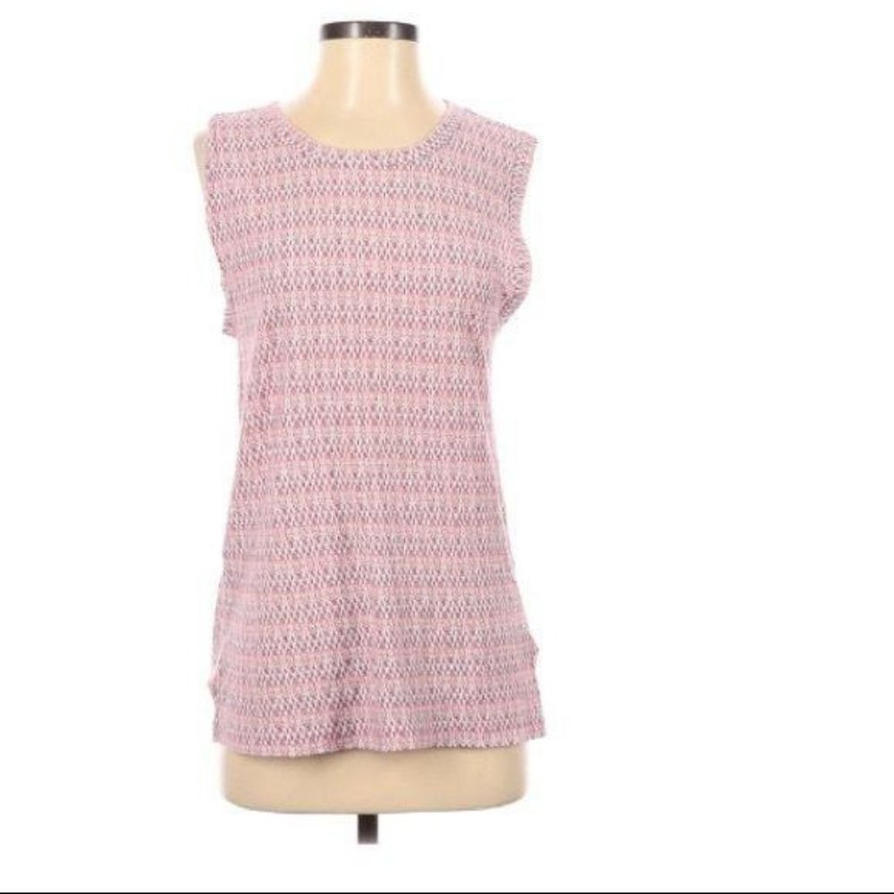 Gap Women's Small Sleeveless Muscle Tee Pink Reef